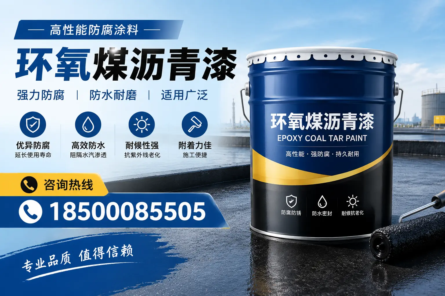 环氧煤沥青漆的主要成分与功能,锦州用户深度了解